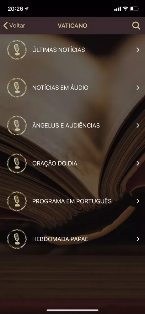 Screenshot di Catecismo da Igreja Católica