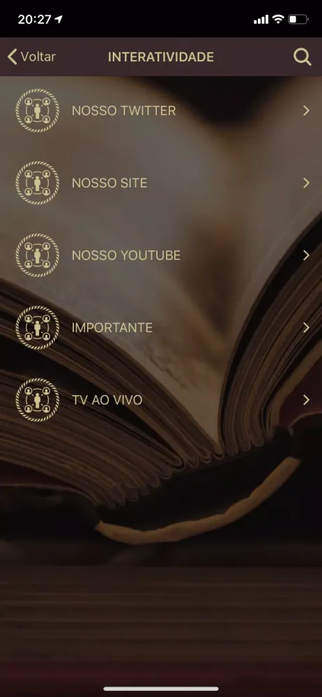 Screenshot di Catecismo da Igreja Católica