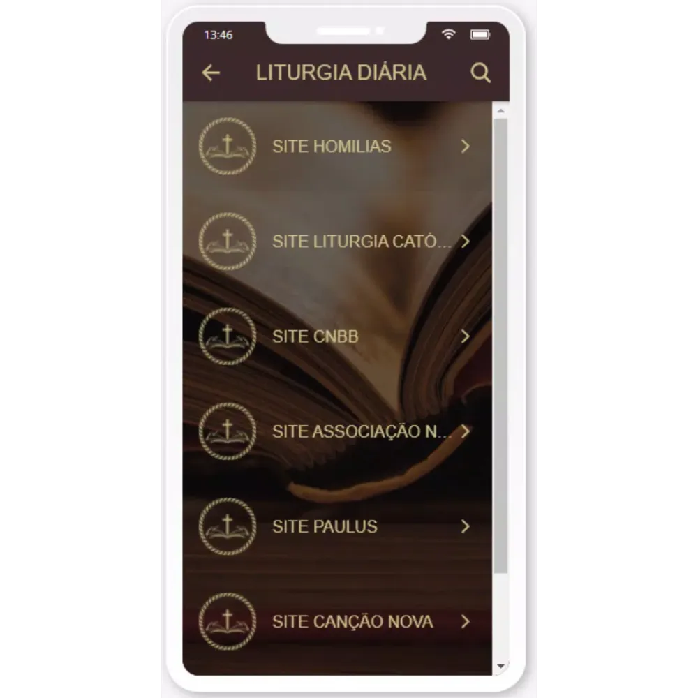 Screenshot di Catecismo da Igreja Católica
