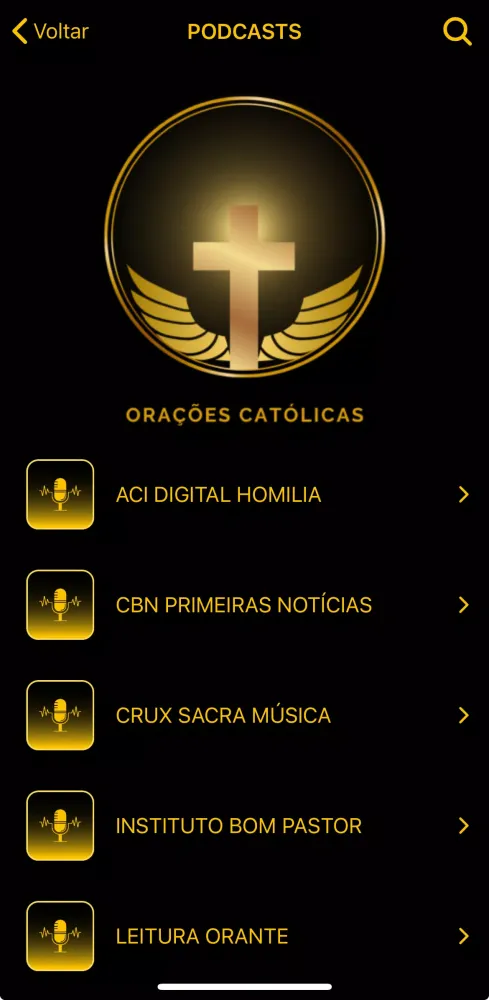 Orações do Cristão Católico Ekran Görüntüleri