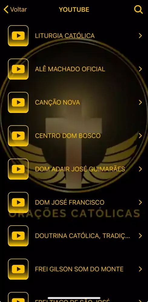 Orações do Cristão Católico Ekran Görüntüleri