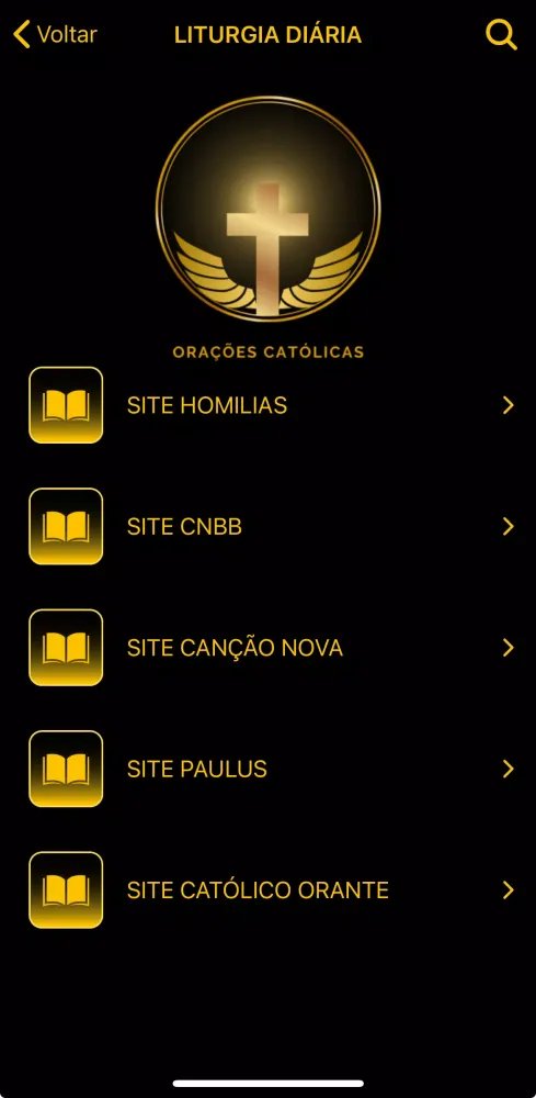 Orações do Cristão Católico Ekran Görüntüleri