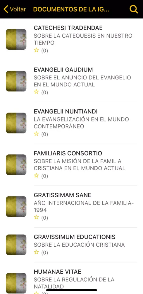 Screenshot di Catecismo Catolico Completo