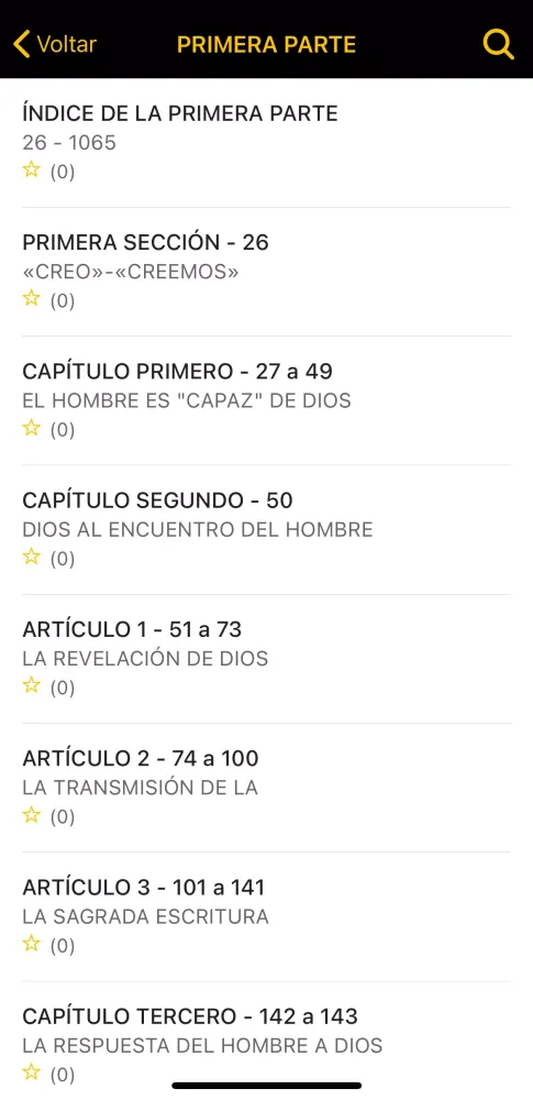 Screenshot di Catecismo Catolico Completo