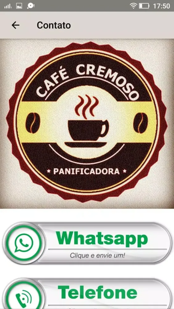 Cafe Cremoso App Screenshots