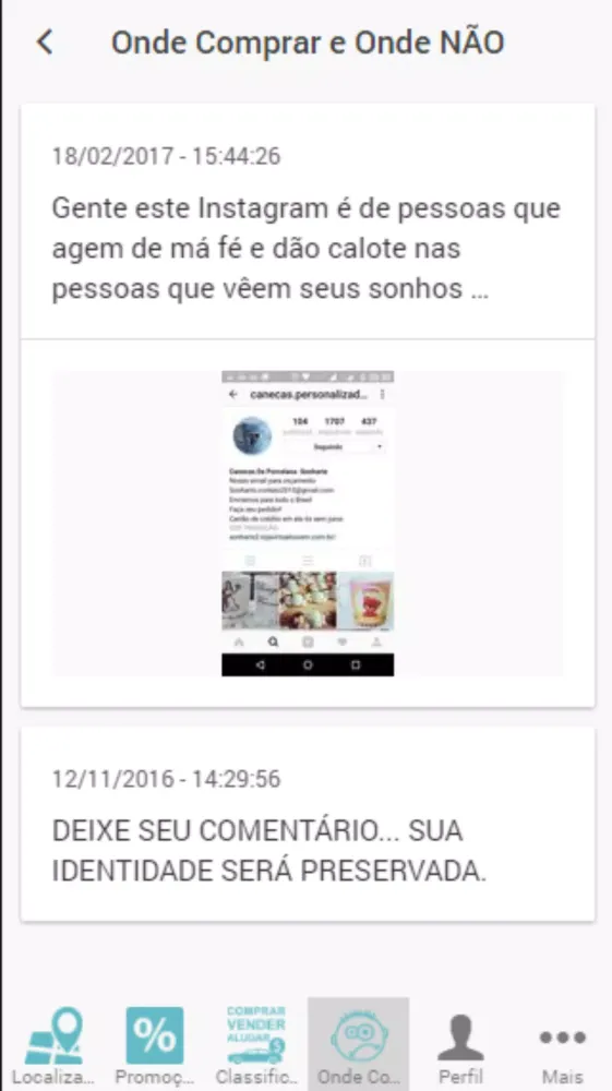 Procurei & Achei Screenshots