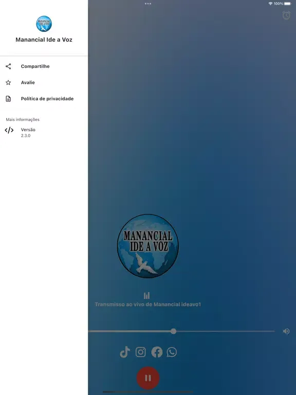 Manancial Ide a Voz iPad  스크린샷