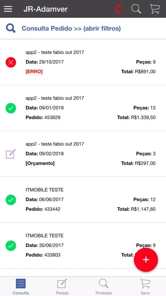 Screenshot di App2mobi - Vendas