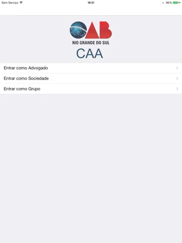 Screenshot di Notas de Expediente iPad 