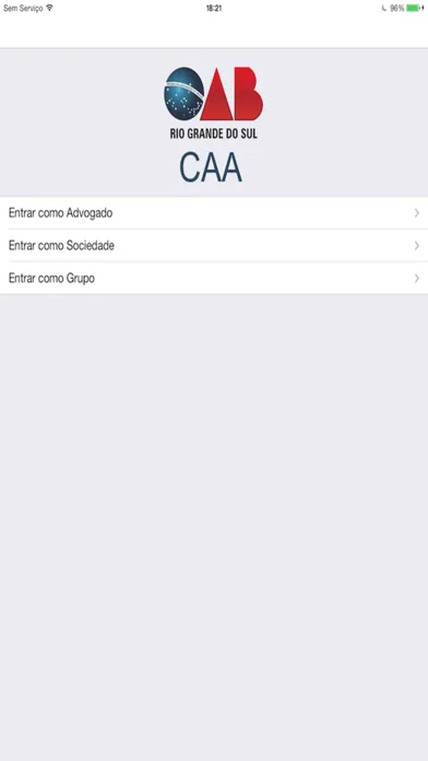 Screenshot di Notas de Expediente