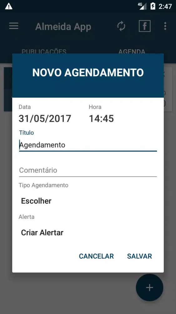 Almeida App Screenshots