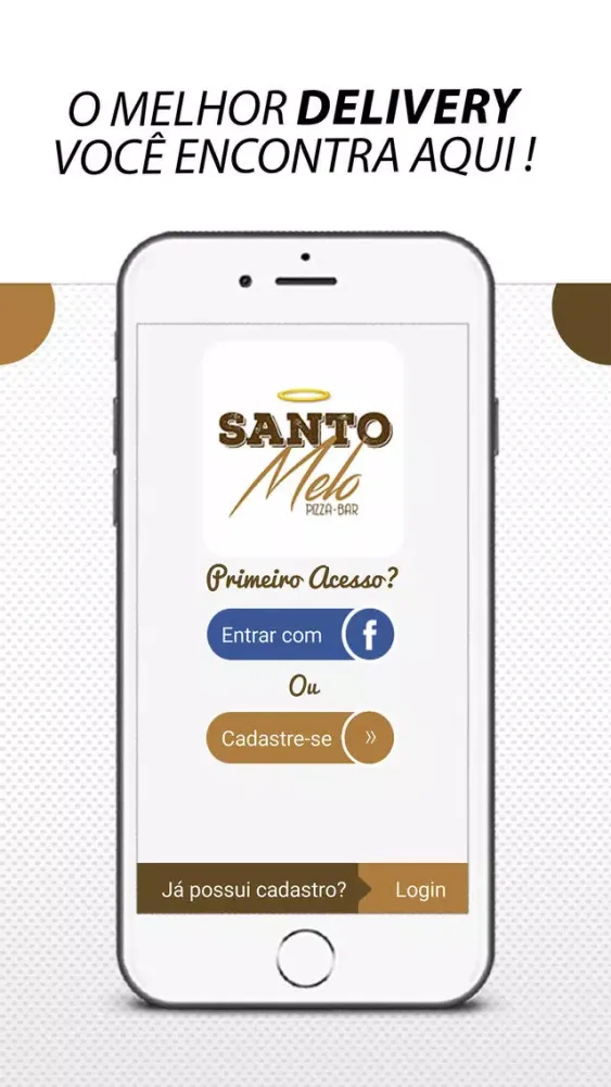 Ảnh chụp màn hình của Santo Melo Pizza-Bar