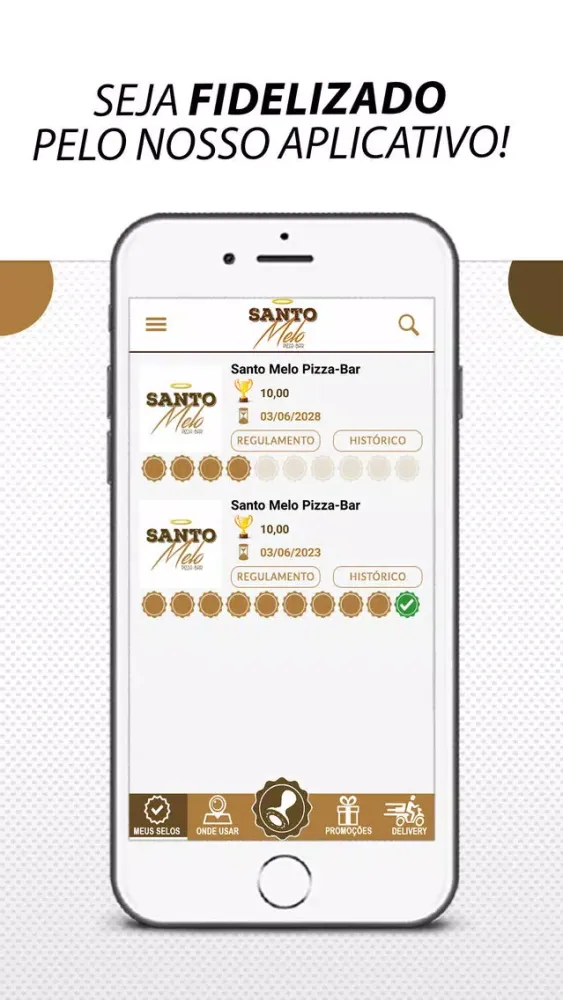 Ảnh chụp màn hình của Santo Melo Pizza-Bar