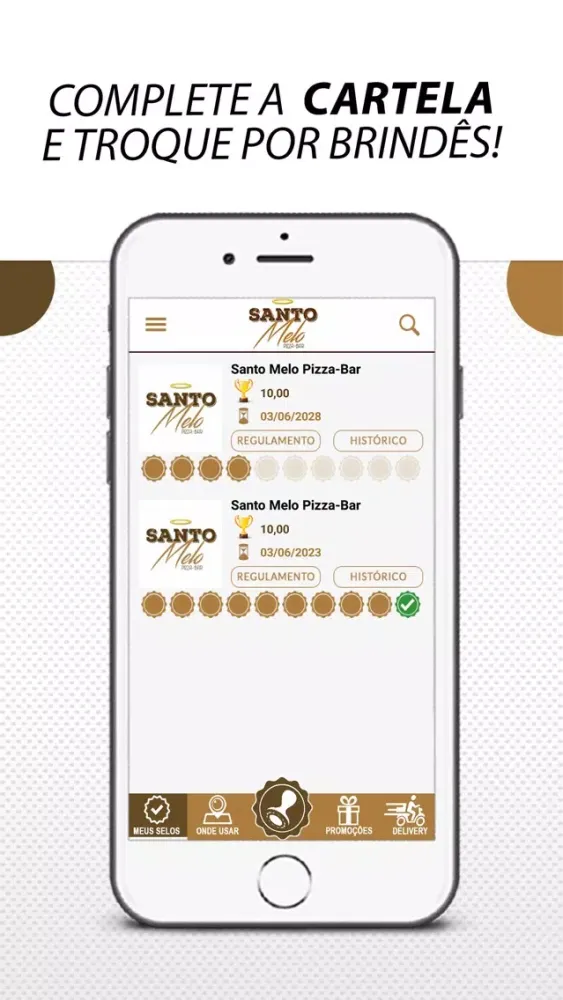 Ảnh chụp màn hình của Santo Melo Pizza-Bar