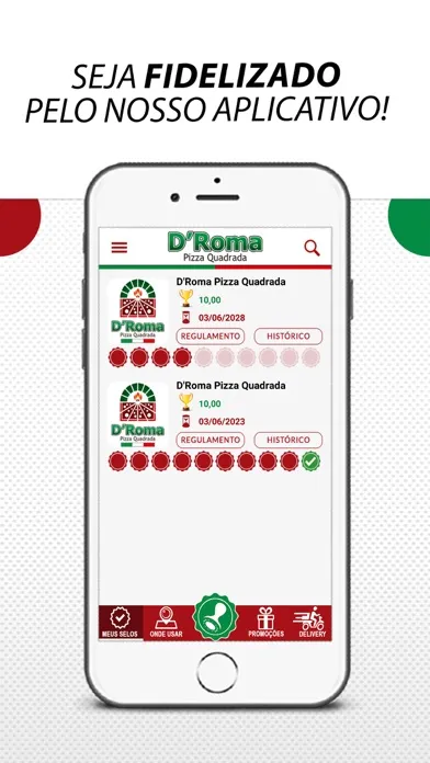 D'Roma Pizza Quadrada 스크린샷