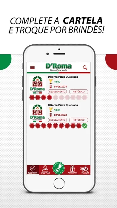 D'Roma Pizza Quadrada 스크린샷