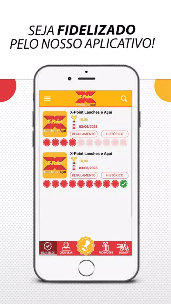 Capturas de pantalla de X-Point Lanches e Açaí