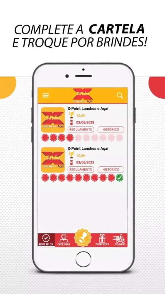 Capturas de pantalla de X-Point Lanches e Açaí