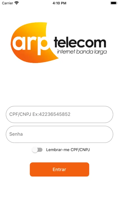 ARP Telecom Ekran Görüntüleri