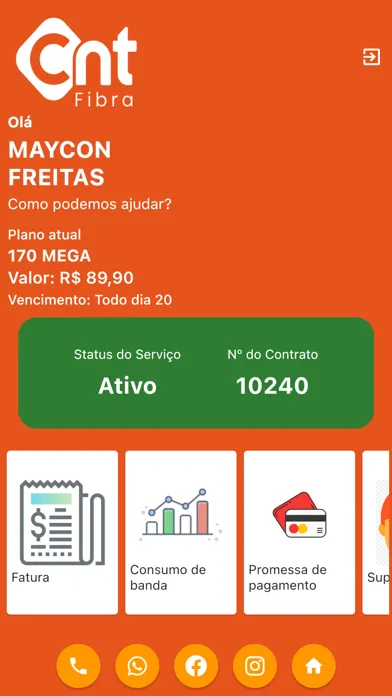 CNT Fibra Screenshots