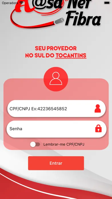 Ảnh chụp màn hình của Kasa Net Fibra