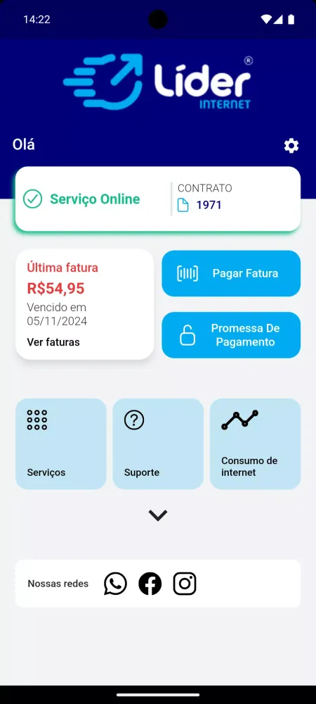 Lider Internet スクリーンショット