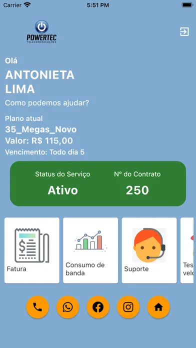 PowerTec Telecomunicações Screenshots