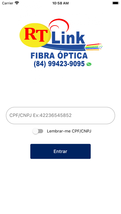 Captures d'écran de RTLINK FIBRA ÓPTICA