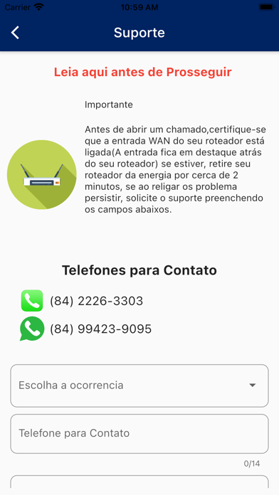 Captures d'écran de RTLINK FIBRA ÓPTICA