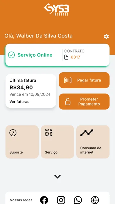 Sys3 Internet Screenshots