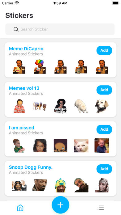 Tangkapan layar Animated Sticker Maker - Whats