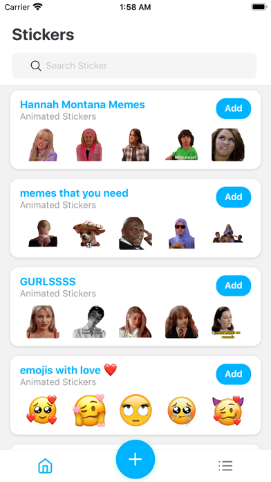 Tangkapan layar Animated Sticker Maker - Whats