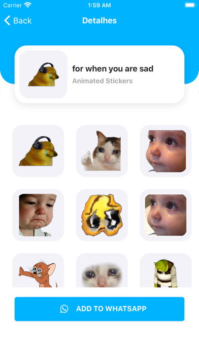 Tangkapan layar Animated Sticker Maker - Whats