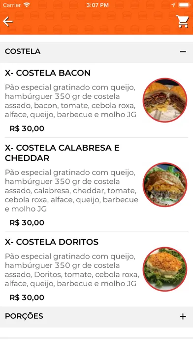 JG BURGER স্ক্রিনশট
