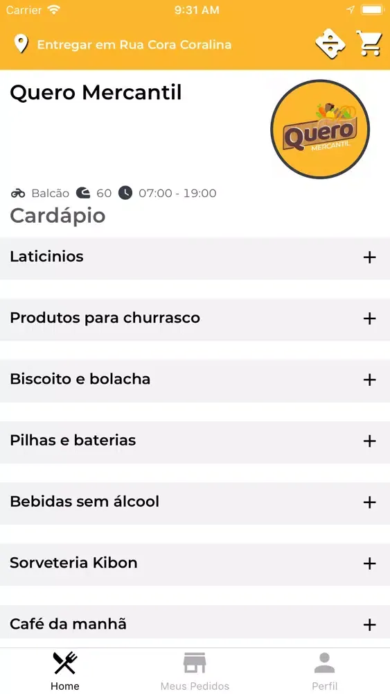 Capturas de pantalla de Quero Mercantil