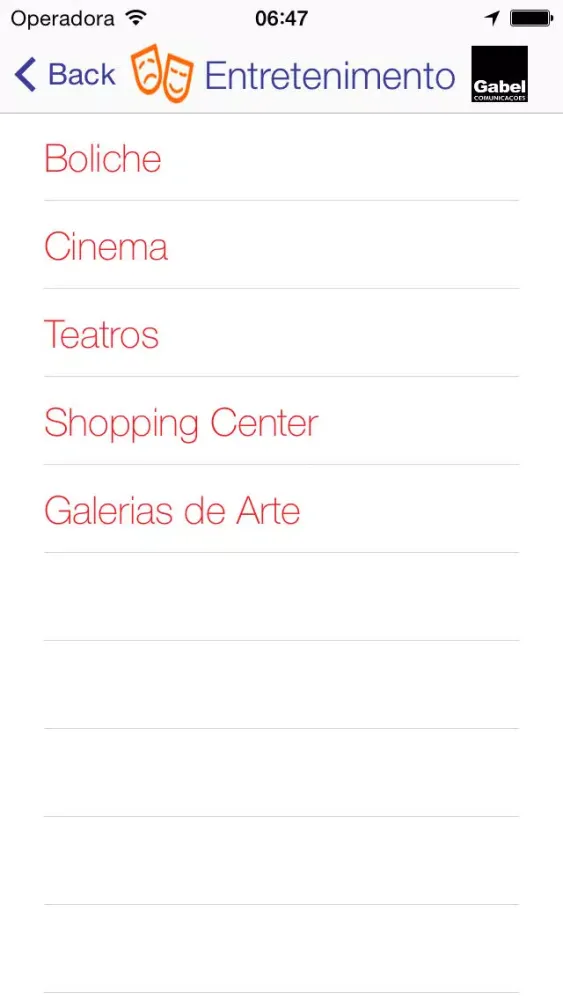 Screenshot di Perdizes App
