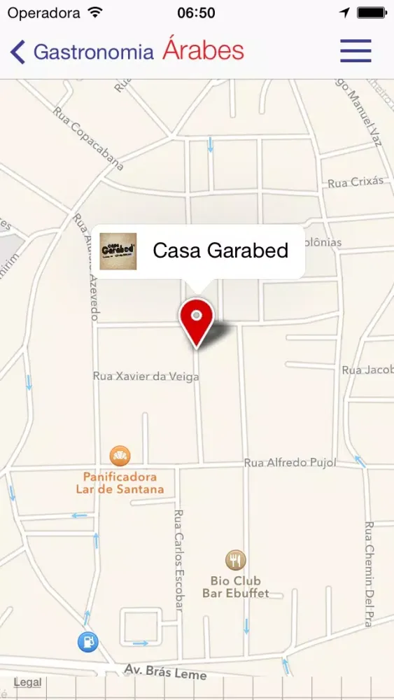 Screenshot di Perdizes App