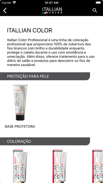 Capturas de pantalla de Itallian Hairtech
