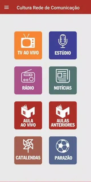 Tangkapan layar Cultura Rede de Comunicação