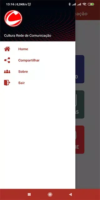 Tangkapan layar Cultura Rede de Comunicação