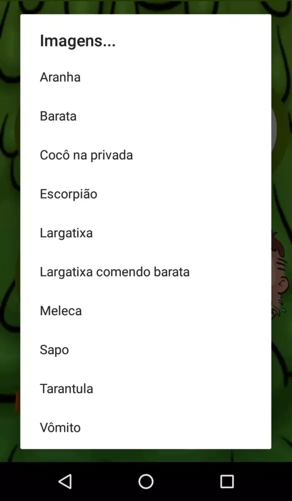 Capturas de tela do QueNojo