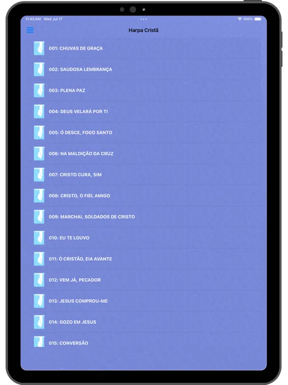 تصاویر Harpa Cristã e Corinhos iPad 