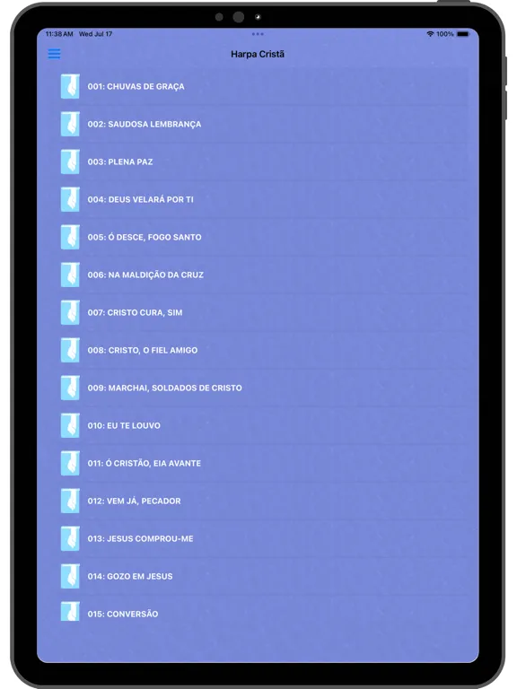 تصاویر Harpa Cristã e Corinhos iPad 