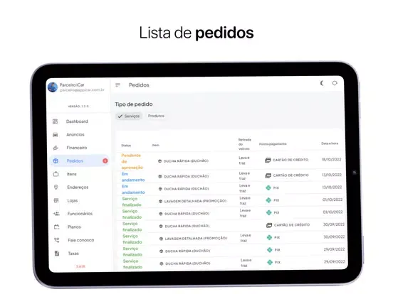 Capturas de pantalla de iCar: Parceiros iPad 