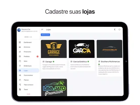 Capturas de pantalla de iCar: Parceiros iPad 