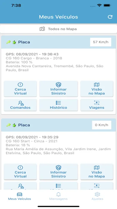 Screenshot di Millenium Rastreadores
