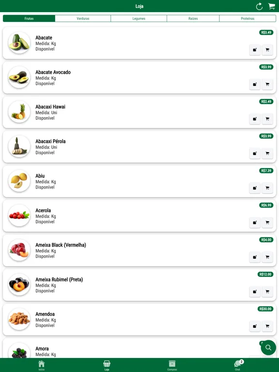 A Quitandinha Hortifruti iPad  Screenshots