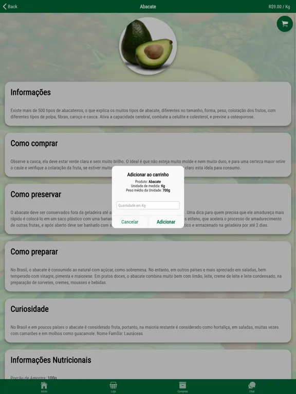 A Quitandinha Hortifruti iPad  Screenshots