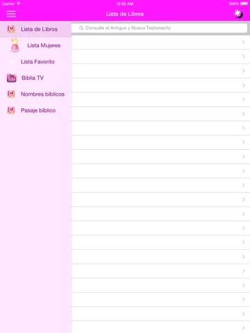 Santa Biblia Mujeres JMC iPad  스크린샷