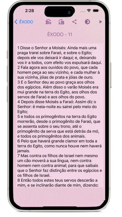 ภาพหน้าจอของ Biblia e Harpa Cristã
